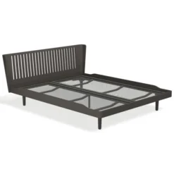 Łóżko Noa 160X200 Ażurowe Chocolate Brown Oak Auping