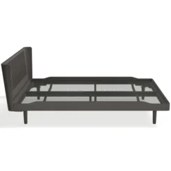 Łóżko Noa 160X200 Ażurowe Chocolate Brown Oak Auping