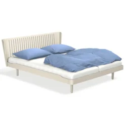 Łóżko Noa 160X200 Ażurowe Soft White Oak Auping