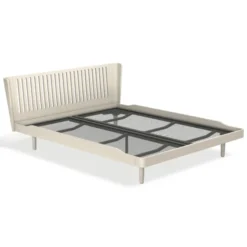 Łóżko Noa 160X200 Ażurowe Soft White Oak Auping