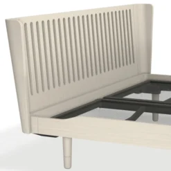 Łóżko Noa 160X200 Ażurowe Soft White Oak Auping