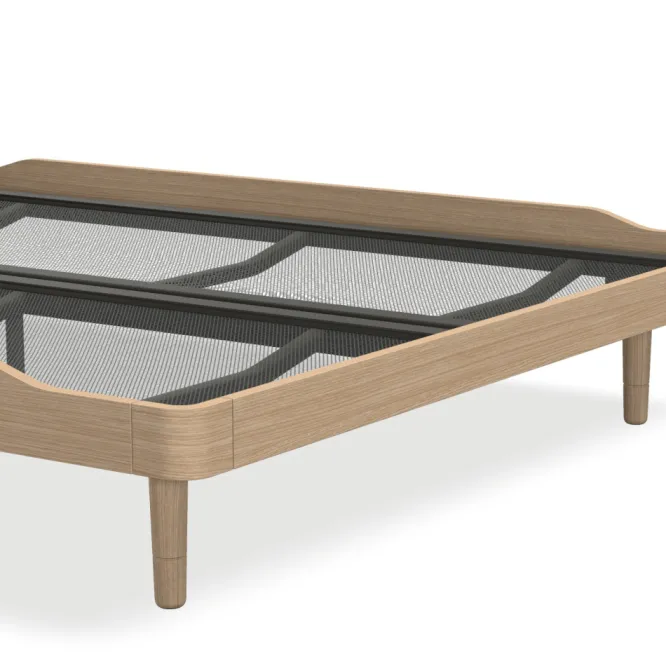 Łóżko Noa 160X200 Balanced Oak Auping