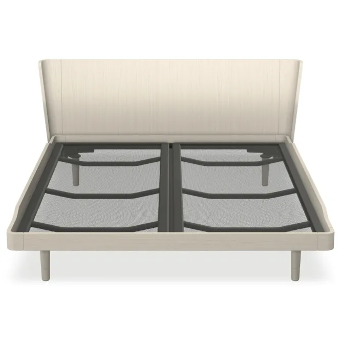 Łóżko Noa 160X200 Soft White Oak Auping