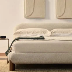 Łóżko Odina 180 Cm - Nogi Jesion Orzechowy Kave Home