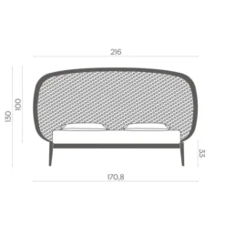 Łóżko Shiko Wien 160 Cm Miniforms