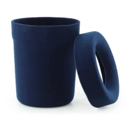 Kosz Biurowy Hide Ciemnoniebieski Normann Copenhagen