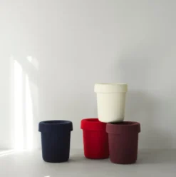 Kosz Biurowy Hide Ciemnoniebieski Normann Copenhagen