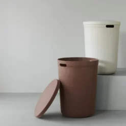 Kosz Na Pranie Hide Brązowy Normann Copenhagen