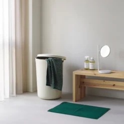 Kosz Na Pranie Hide Kremowy Normann Copenhagen