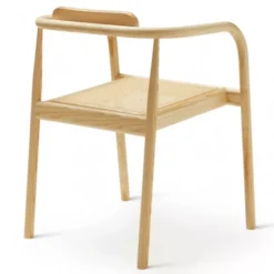 Krzesło Ahm Naturalny Jesion Trzcinowe Siedzisko Please Wait To Be Seated