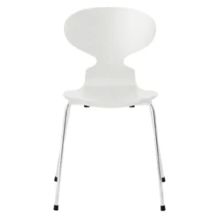 Krzesło Ant 3101 Fornir Barwiony Biały Fritz Hansen