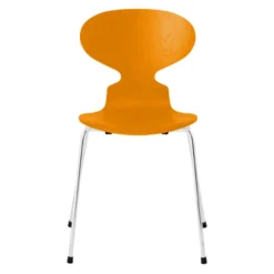 Krzesło Ant 3101 Fornir Barwiony Ciemnożółty Fritz Hansen