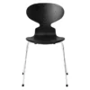 Krzesło Ant 3101 Fornir Barwiony Czarny Fritz Hansen