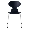 Krzesło Ant 3101 Fornir Barwiony Granatowy Fritz Hansen