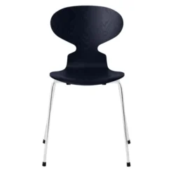 Krzesło Ant 3101 Fornir Barwiony Granatowy Fritz Hansen