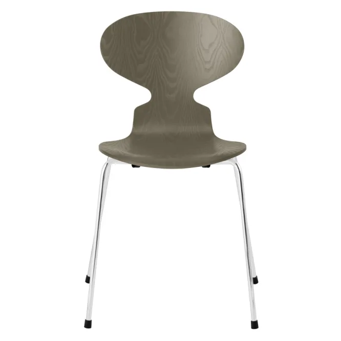 Krzesło Ant 3101 Fornir Barwiony Oliwkowy Fritz Hansen