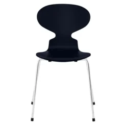 Krzesło Ant 3101 Fornir Lakierowany Granatowy Fritz Hansen