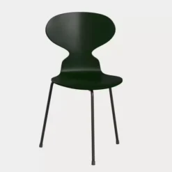 Krzesło Ant 3100 Lakier Ciemna Zieleń Fritz Hansen