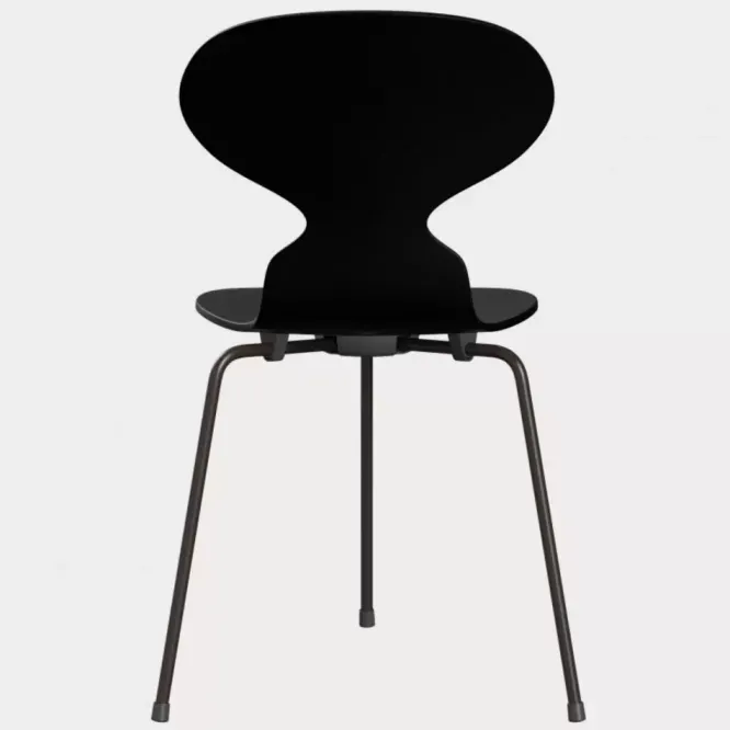 Krzesło Ant 3100 Lakier Czarne Fritz Hansen