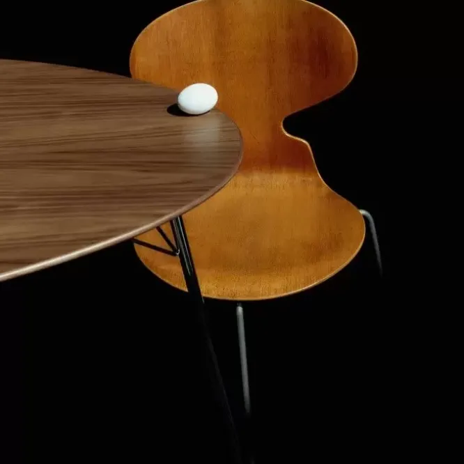 Krzesło Ant 3100 Lakier Czarne Fritz Hansen