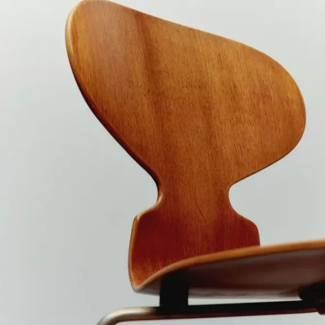 Krzesło Ant 3100 Lakier Czarne Fritz Hansen