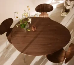 Krzesło Ant 3100 Lakier Jasny Beż Fritz Hansen