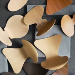 Krzesło Ant 3100 Lakier Lawendowy Niebieski Fritz Hansen