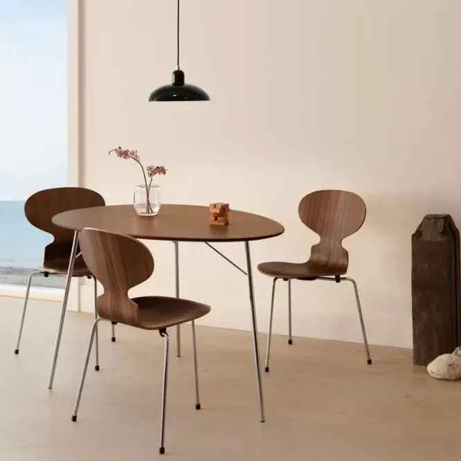 Krzesło Ant 3100 Lakier Pomarańczowe Fritz Hansen