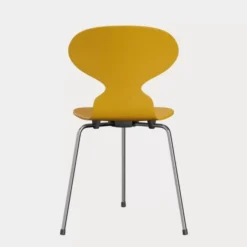 Krzesło Ant 3100 Lakier Żółte Fritz Hansen