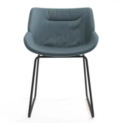 Krzesło Avell Na Płozach Turquoise