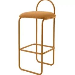 Krzesło Barowe Angui 92,5 Cm Bursztynowe Aytm