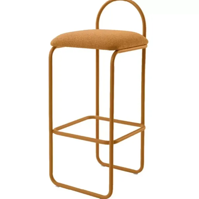 Krzesło Barowe Angui 92,5 Cm Bursztynowe Aytm