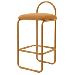 Krzesło Barowe Angui 82,5 Cm Bursztynowe Aytm