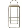 Krzesło Barowe Angui 92,5 Cm Taupe Aytm