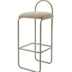 Krzesło Barowe Angui 92,5 Cm Taupe Aytm