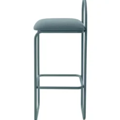 Krzesło Barowe Angui 92,5 Cm Zakurzony Błękit Aytm