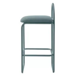 Krzesło Barowe Angui 82,5 Cm Zakurzony Błękit Aytm