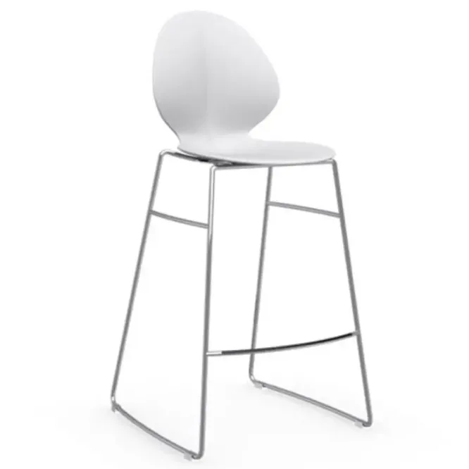 Krzesło Barowe Basil Cs-1354 Białe Calligaris