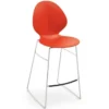 Krzesło Barowe Basil Cs-1354 Czerwone Calligaris