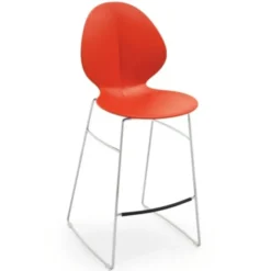Krzesło Barowe Basil Cs-1354 Czerwone Calligaris