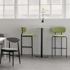 Krzesło Barowe Coco Dedar Around Boucle Gubi