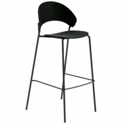 Krzesło Barowe Dosina 75 Cm Czarny Dąb Please Wait To Be Seated