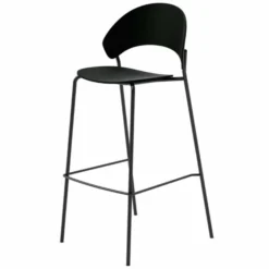 Krzesło Barowe Dosina 75 Cm Czarny Dąb Please Wait To Be Seated