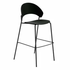 Krzesło Barowe Dosina 65 Cm Czarny Dąb Please Wait To Be Seated