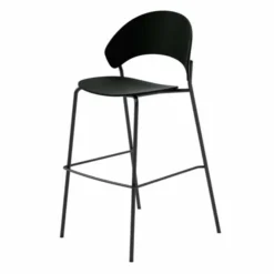 Krzesło Barowe Dosina 65 Cm Czarny Dąb Please Wait To Be Seated