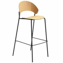 Krzesło Barowe Dosina 75 Cm Naturalny Dąb Please Wait To Be Seated