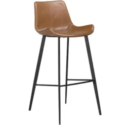 Krzesło Barowe Emilio 101 Cm Brązowe