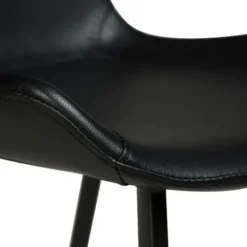Krzesło Barowe Emilio 91 Cm Czarne