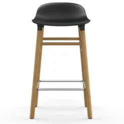 Krzesło Barowe Form Dębowa Podstawa Czarne Normann Copenhagen