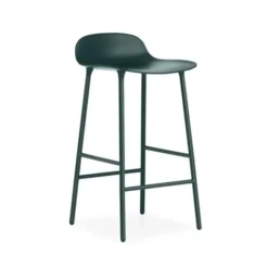 Krzesło Barowe Form Lakierowana Podstawa Zielone Normann Copenhagen